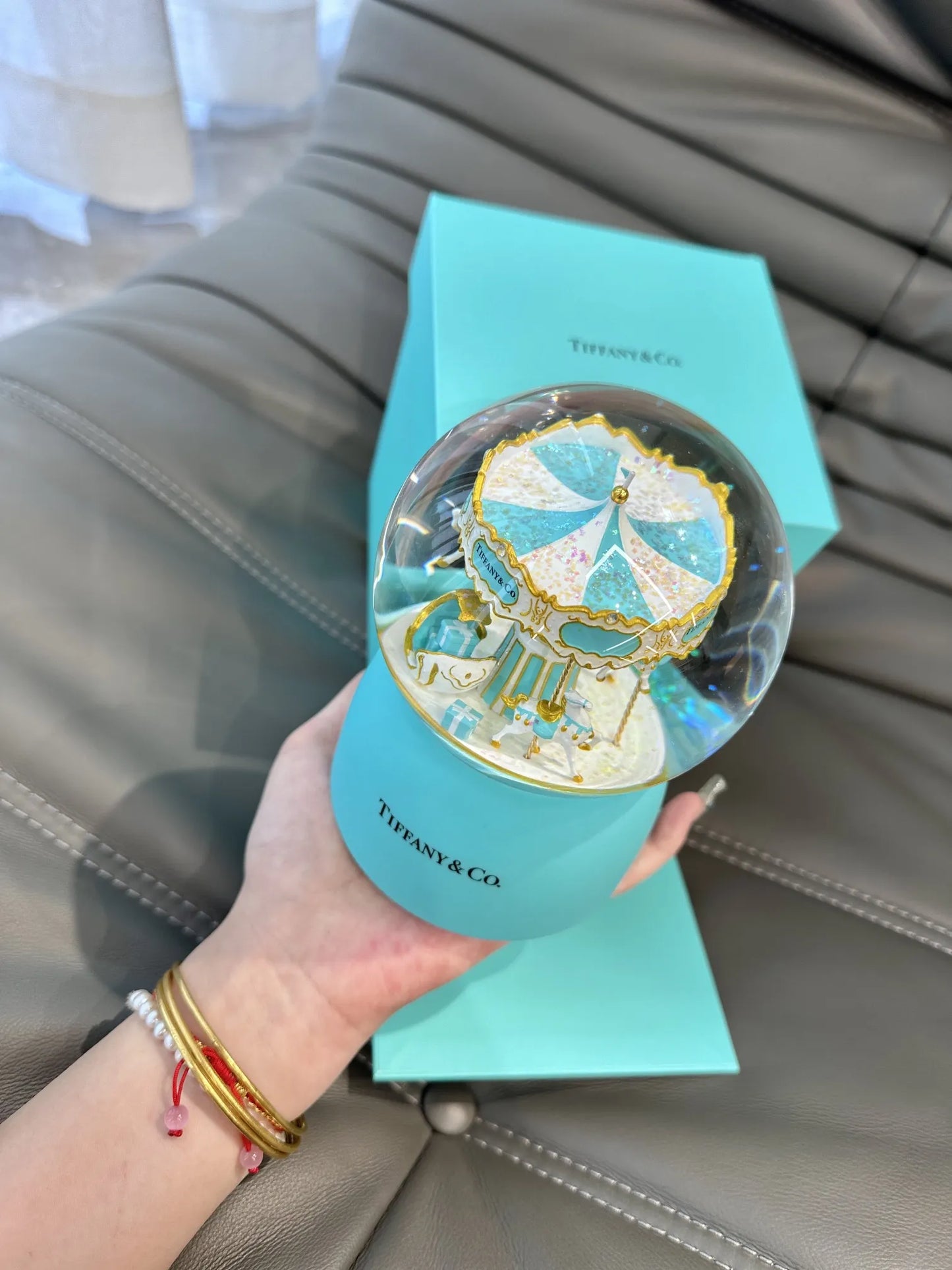 Cristal Ball Christmas LV Monogram