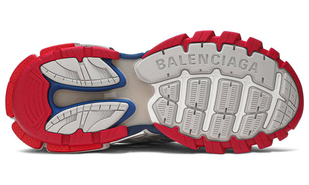 Balenciaga Men's Beige And Blue Track 2