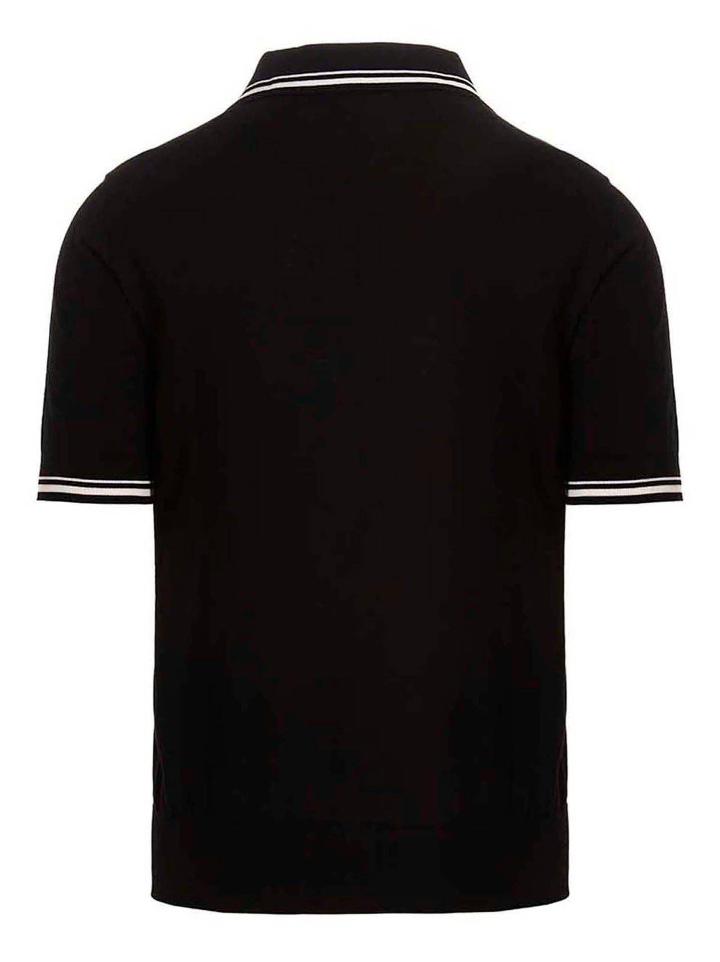 Black Sicily Polo Bianco/Nero