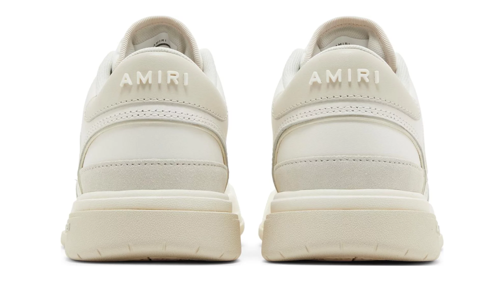 Amiri Classic Low 'Logo - White Alabaster'