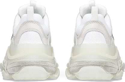 Balenciaga Triple S Clear Sole Triple White Wmns 'White Clear Sole'