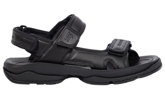 Balenciaga Tourist Sandal 'All Black'
