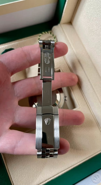 DATEJUST JUBILEE FLUTED BLU MOTIF