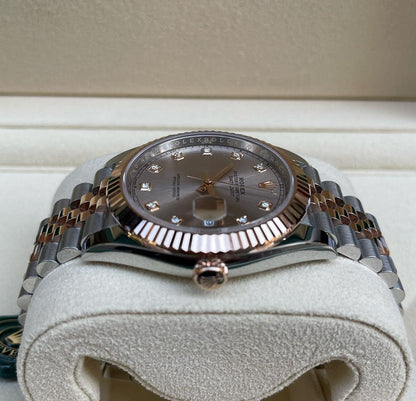 DATEJUST JUBILEE GOLD & SILVER DIAMOND