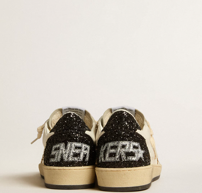 Women’s Ball Star LTD in nappa and suede with glitter star and black heel tab