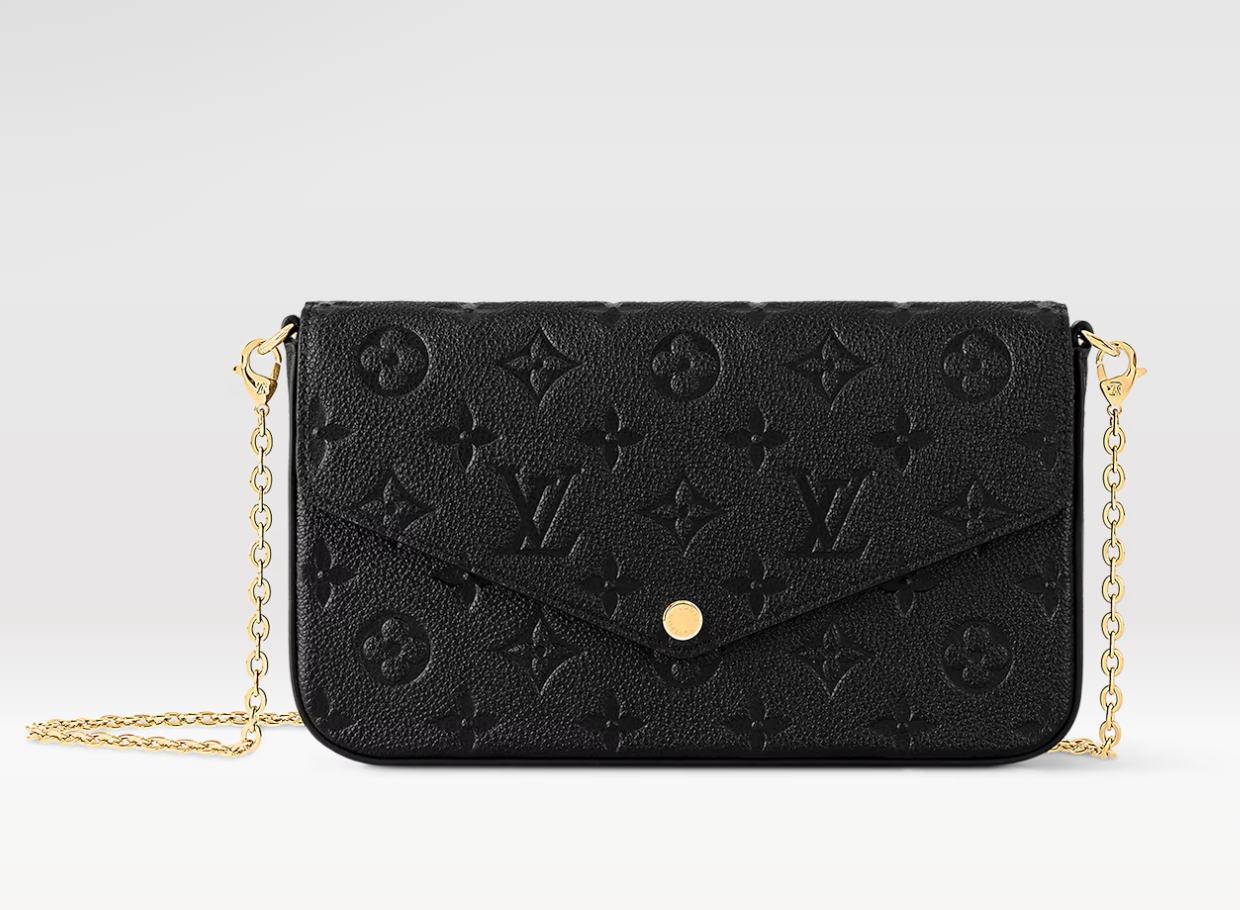 LV POCHETTE FÉLICIE Black
