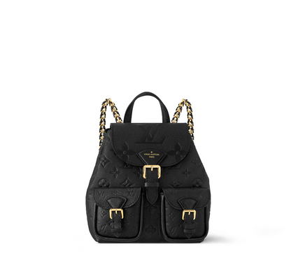 Backup Monogram Empreinte Leather - Women - Handbags Black