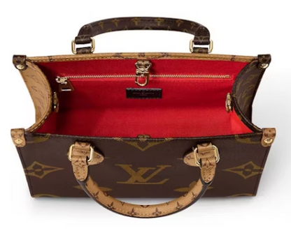 Borsa OnTheGo PM Monogramma M46373 di LV Marrone