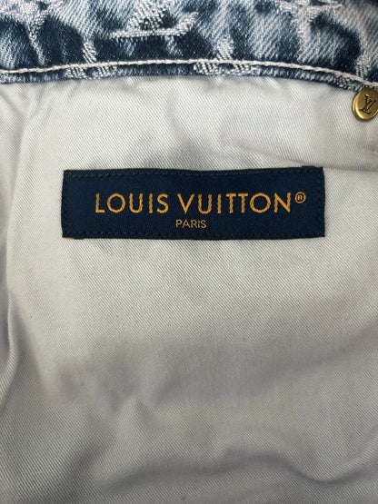 Louis Vuitton Purple & Blue Monogram Carpenter Jeans