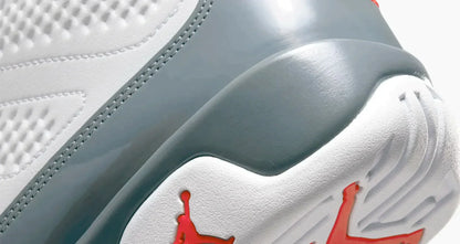 Air Jordan 9 White Cool Grey 'Fire Red' Sneakers for Men