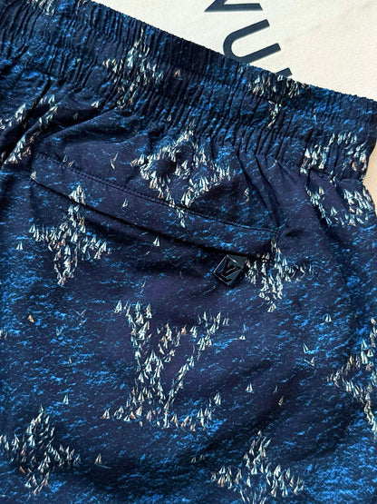 LV 25 Starry Sky Print Set Blue Polyamide