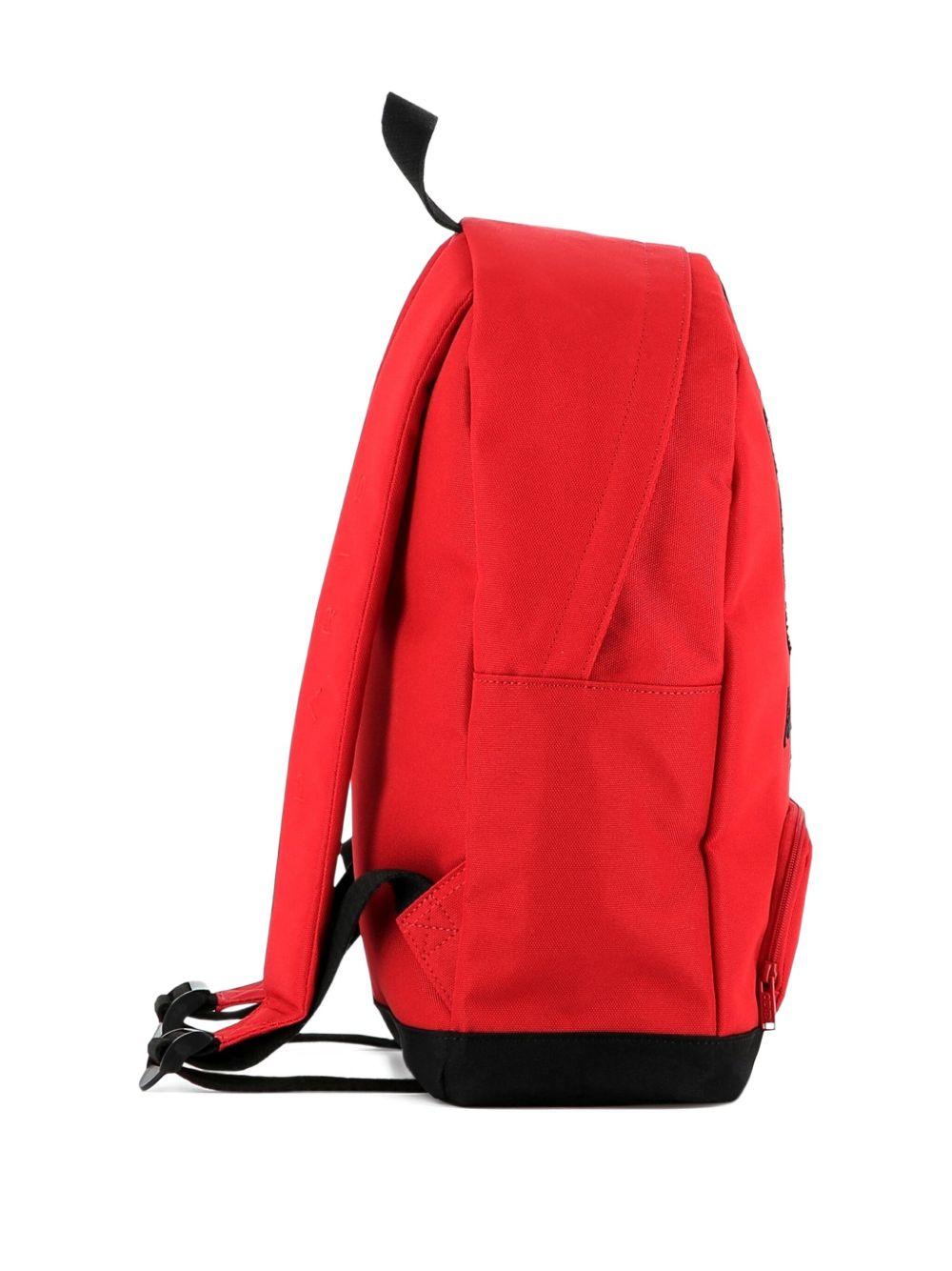 Zaino per bambini Kenzo Kids rosso con ricamo Tiger