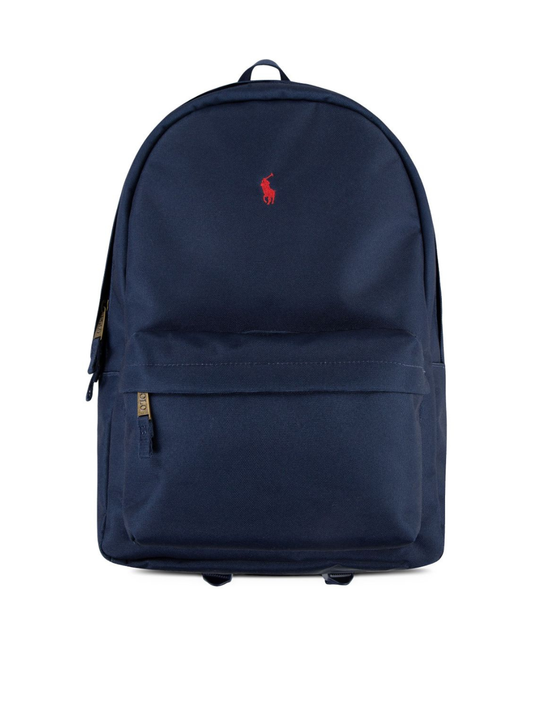 Zaino per bambini Polo Ralph Lauren Kids blu con chiusura superiore con zip