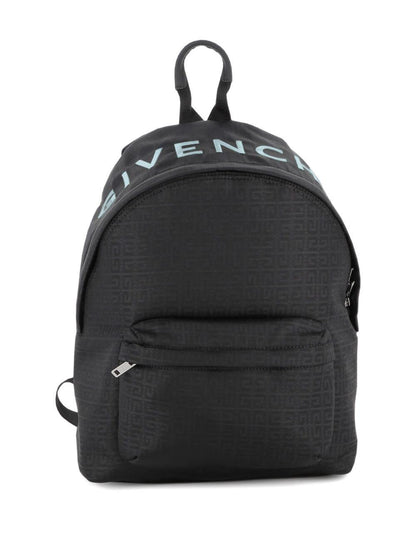 Zaino per bambini Givenchy Kids nero con logo ricamato