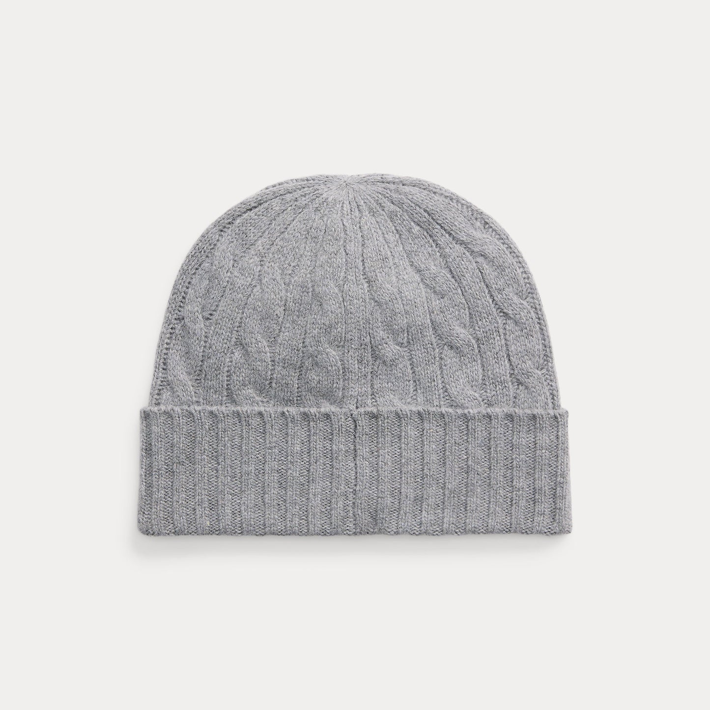 CABLE-KNIT MERINO WOOL–BLEND BEANIE