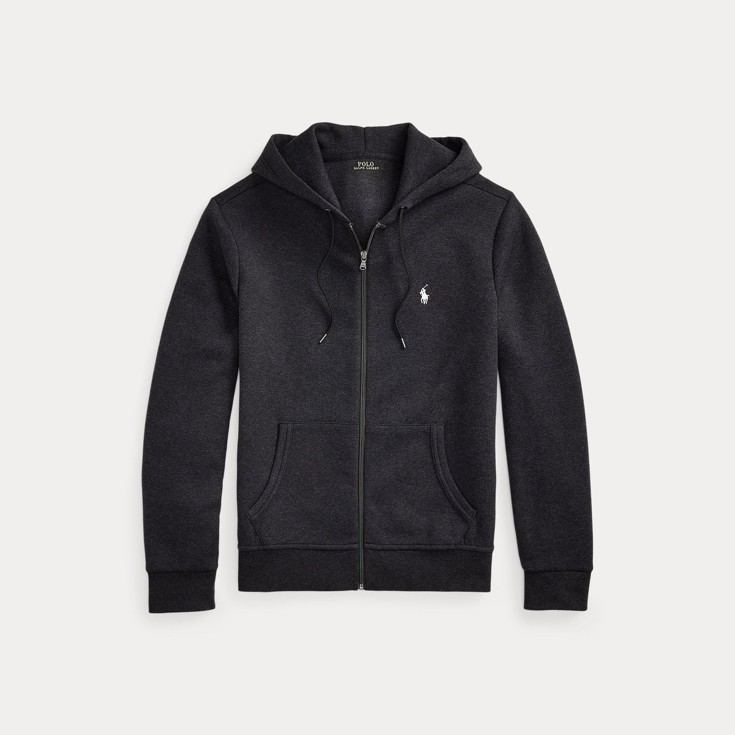 DOUBLE-KNIT FULL-ZIP HOODIE