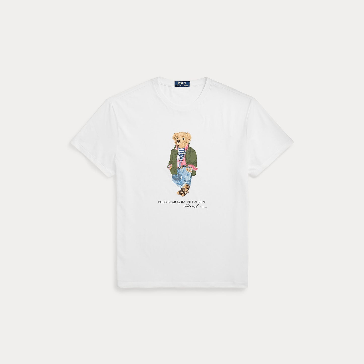 CLASSIC FIT POLO BEAR JERSEY T-SHIRT