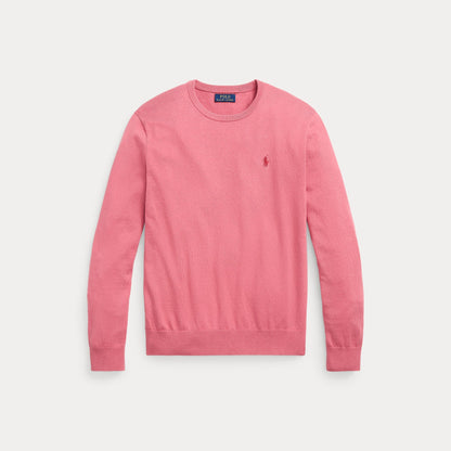 COTTON-CASHMERE CREWNECK SWEATER